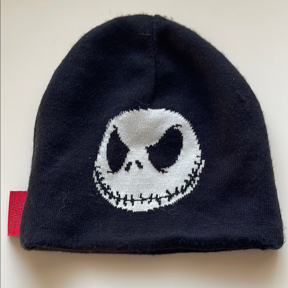 NMBC Reversible black Jack Skellington Beanie